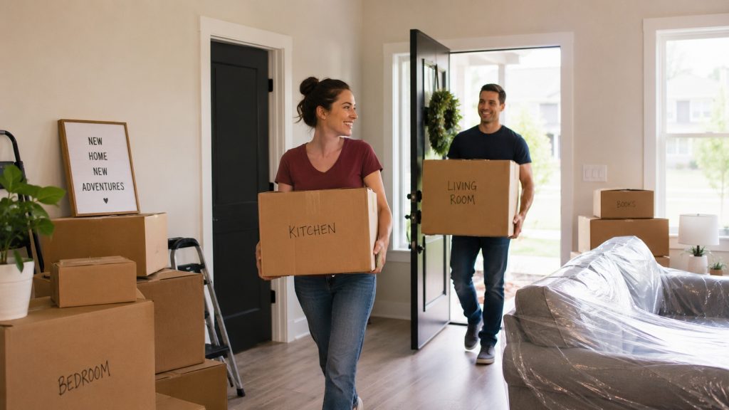 moving into a new home